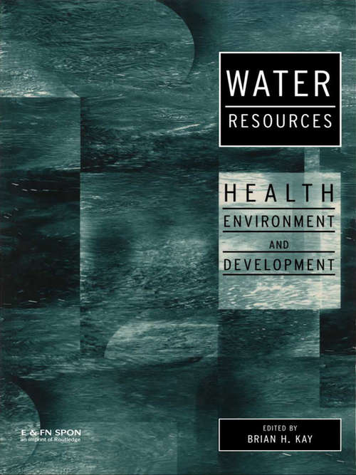 Book cover of Water Resources: Health, Environment and Development