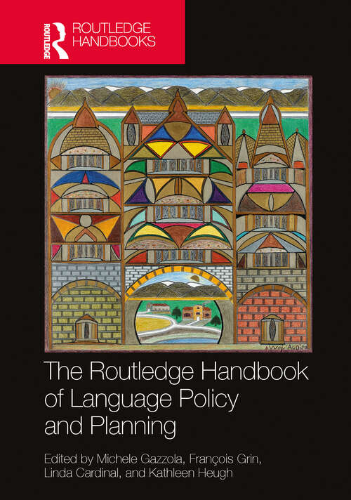 Book cover of The Routledge Handbook of Language Policy and Planning (Routledge Handbooks in Applied Linguistics)