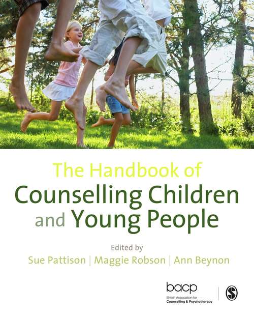 Book cover of The Handbook of Counselling Children & Young People