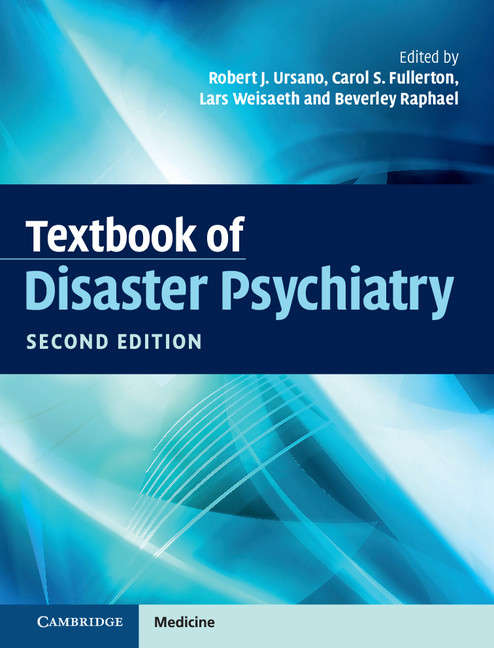 Book cover of Textbook of Disaster Psychiatry, Second Edition
