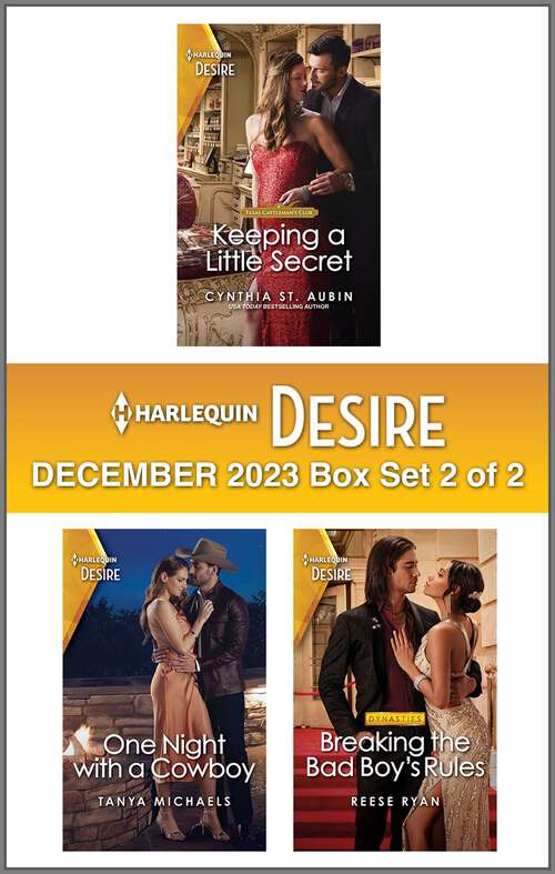 Book cover of Harlequin Desire December 2023 - Box Set 2 of 2 (Original)