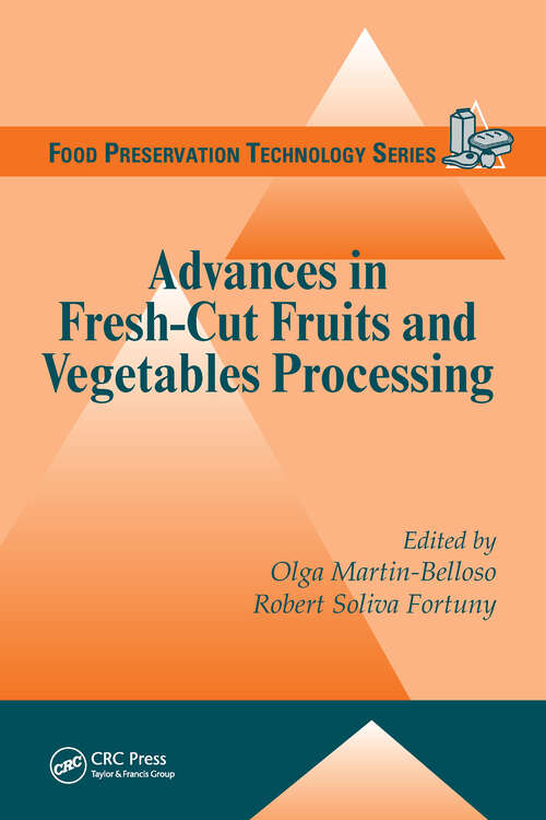 Book cover of Advances in Fresh-Cut Fruits and Vegetables Processing