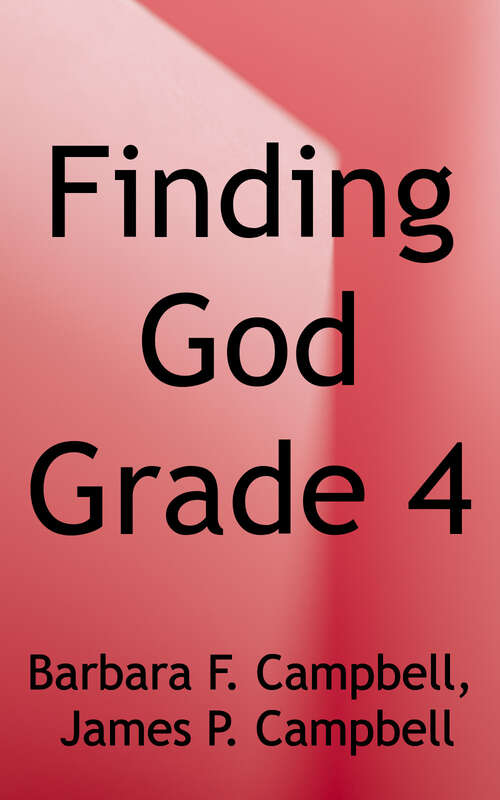 Book cover of Finding God: Grade 4