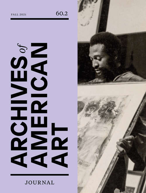 Book cover of Archives of American Art Journal, volume 60 number 2 (Fall 2021)