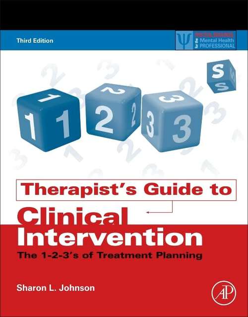 Book cover of Therapist’s Guide to Clinical Intervention: The 1-2-3's of Treatment Planning (3)