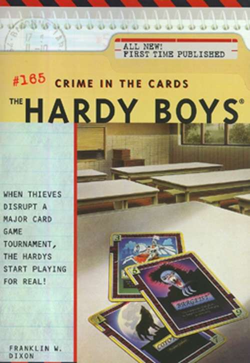 Book cover of Crime in the Cards (Hardy Boys #165)