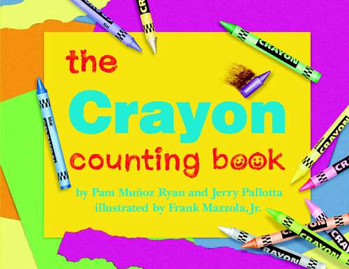 Book cover of The Crayon Counting Book (Jerry Pallotta's Counting Books)