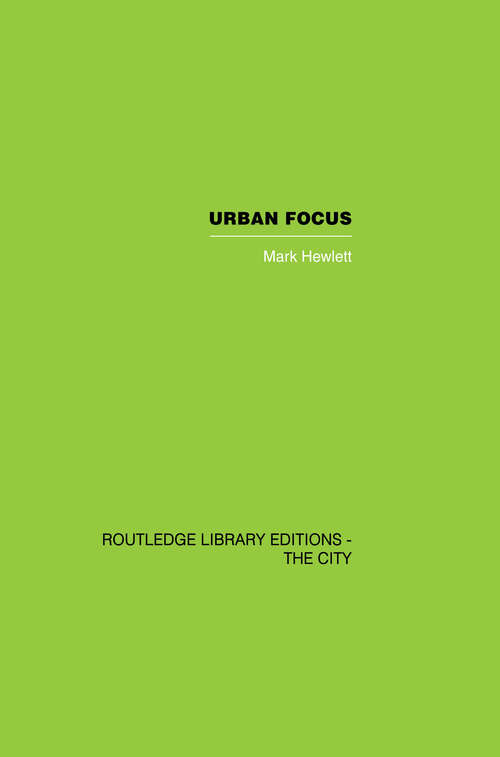 Book cover of Urban Focus