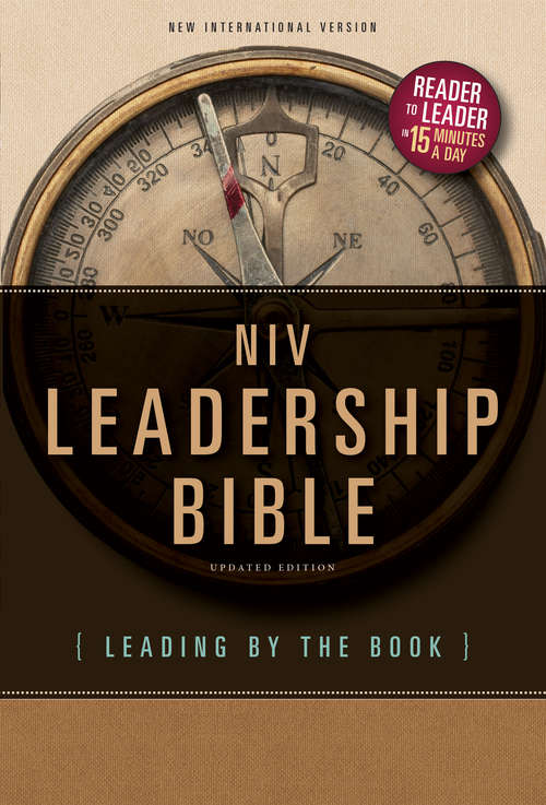 Book cover of NIV Leadership Bible: Leading by The Book