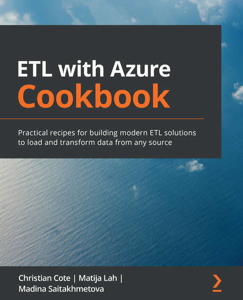 Book cover of ETL with Azure Cookbook