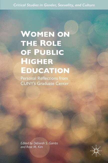Book cover of Women on the Role of Public Higher Education