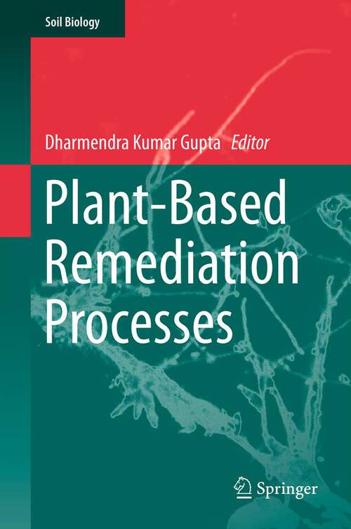 Book cover of Plant-Based Remediation Processes