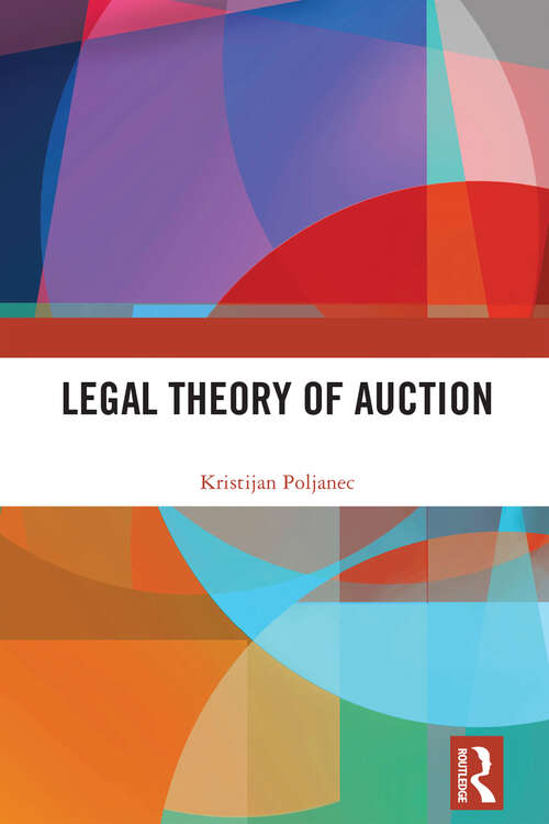 Book cover of Legal Theory of Auction