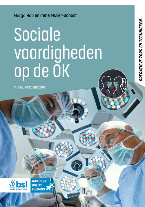 Book cover of Sociale vaardigheden op de OK (Fifth     Edition 2025.) (Operatieve zorg en technieken)