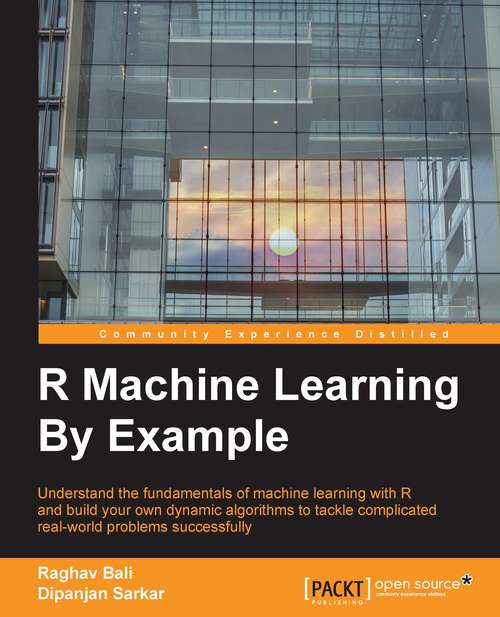 Book cover of R Machine Learning By Example