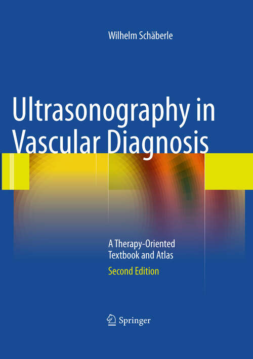 Book cover of Ultrasonography in Vascular Diagnosis