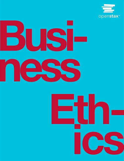 Book cover of Business Ethics