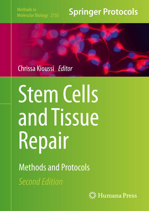 Book cover of Stem Cells and Tissue Repair: Methods and Protocols (2nd ed. 2020) (Methods in Molecular Biology #2155)