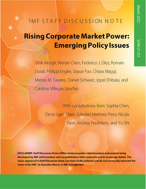 Book cover of IMF Staff Discussion Note: Emerging Policy Issues (Staff Discussion Notes Ser.: Staff Discussion Notes No. 14/02)