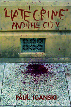 Book cover of 'Hate crime' and the city