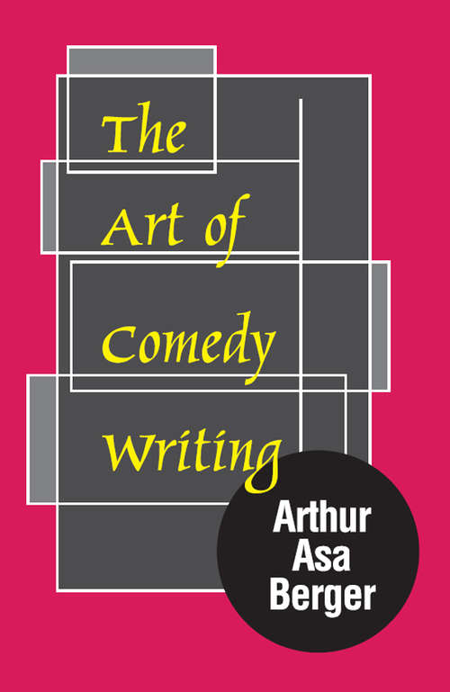 Book cover of The Art of Comedy Writing