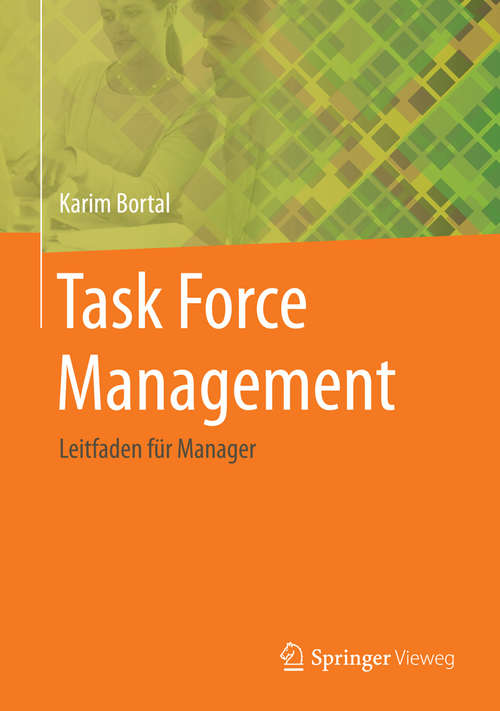 Book cover of Task Force Management