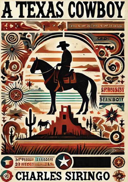 Book cover of A Texas Cowboy, or, Fifteen Years on the Hurricane Deck of a Spanish Pony [Illustrated Definite 1950 edition]