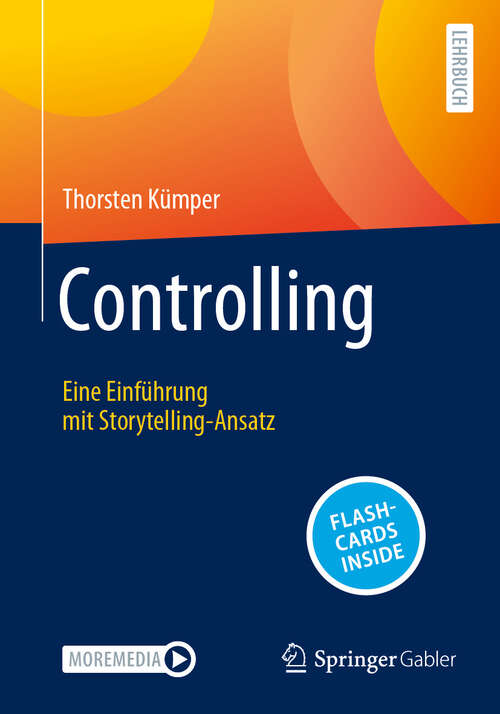 Book cover of Controlling: Eine Einführung mit Storytelling-Ansatz (2024)