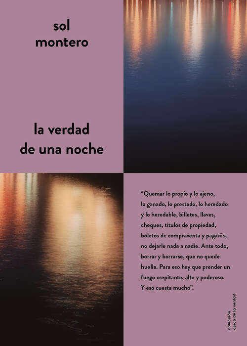 Book cover of La verdad de una noche