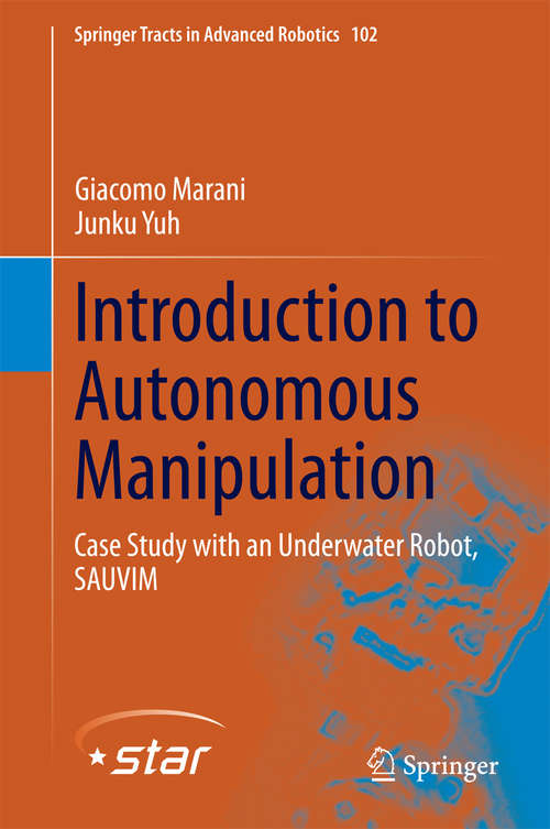 Book cover of Introduction to Autonomous Manipulation