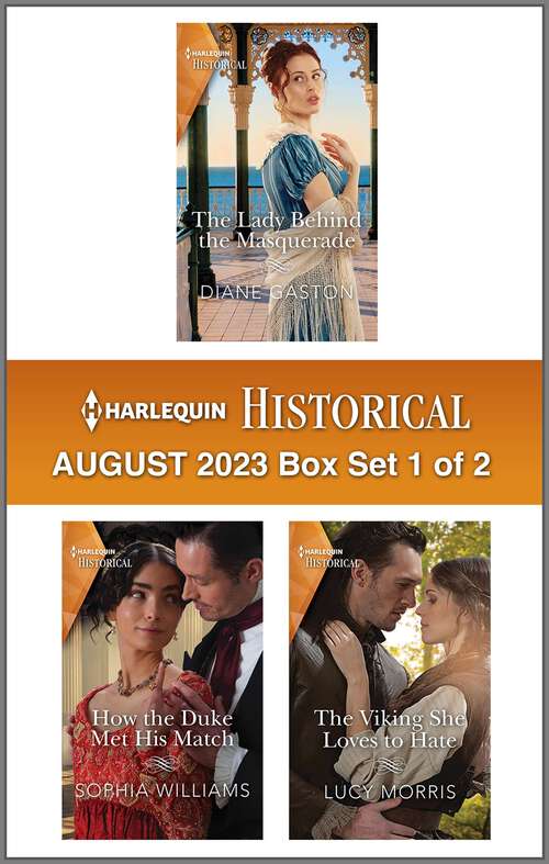 Book cover of Harlequin Historical August 2023 - Box Set 1 of 2