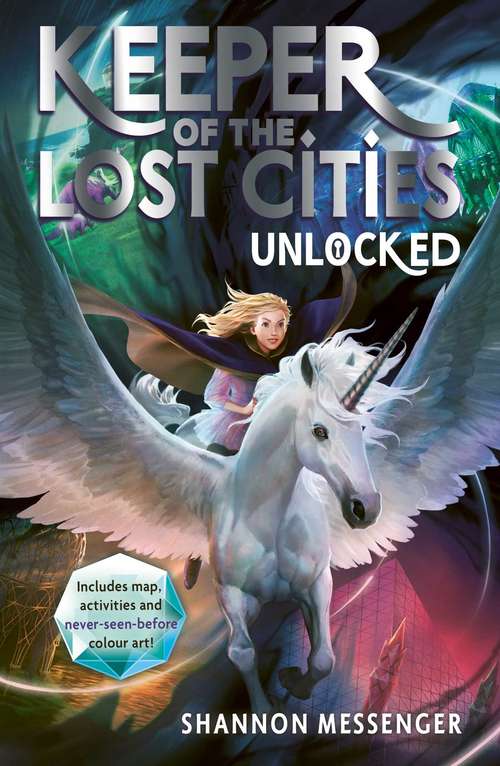 Book cover of Unlocked 8.5 (Keeper of the Lost Cities)