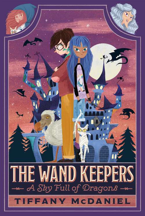 Book cover of A Sky Full of Dragons (The Wand Keepers #1)