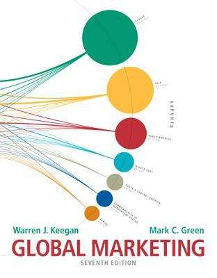 Book cover of Global Marketing (Seventh Edition)