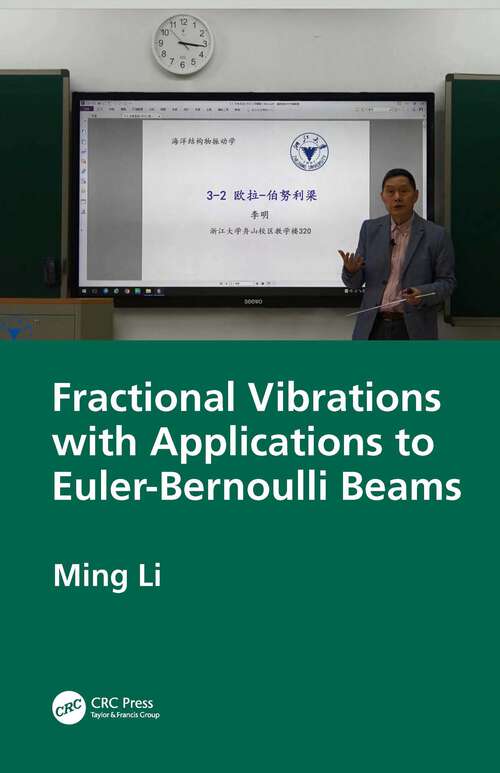 Book cover of Fractional Vibrations with Applications to Euler-Bernoulli Beams