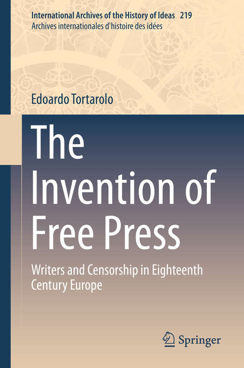 Book cover of The Invention of Free Press