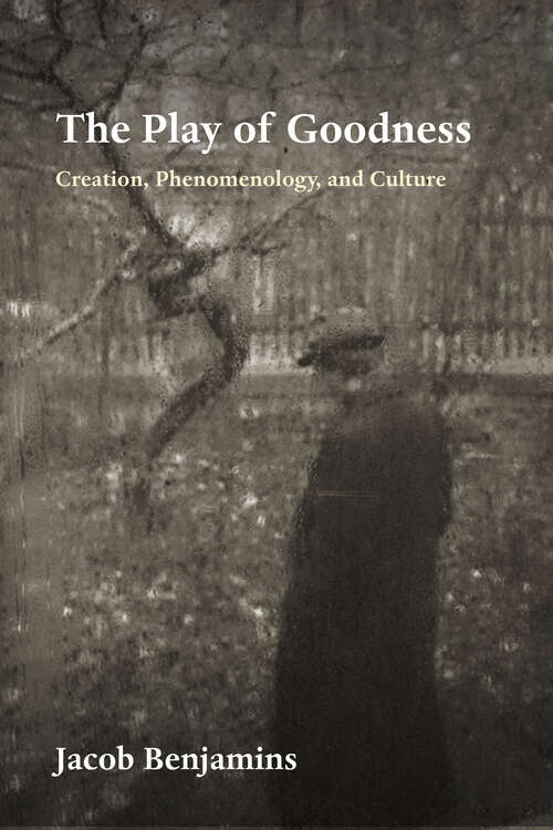 Book cover of The Play of Goodness: Creation, Phenomenology, and Culture (Perspectives in Continental Philosophy)