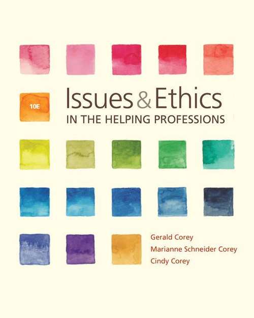 Book cover of Issues and Ethics in the Helping Professions (10th Edition)