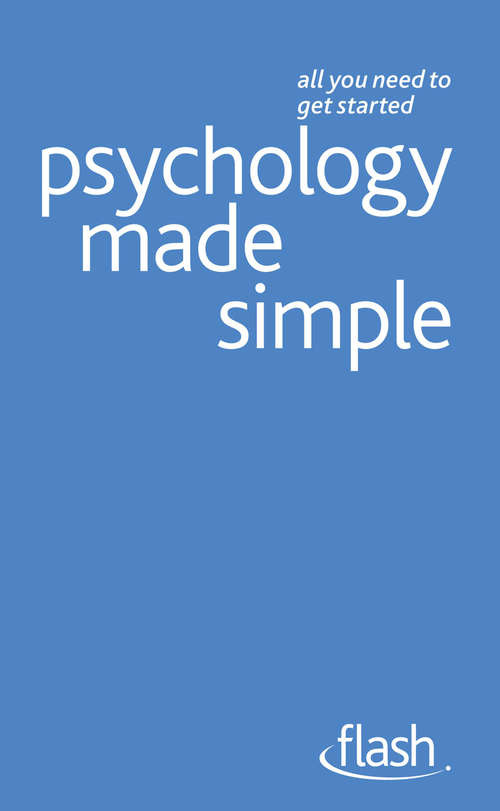 Book cover of Psychology Made Simple: Flash