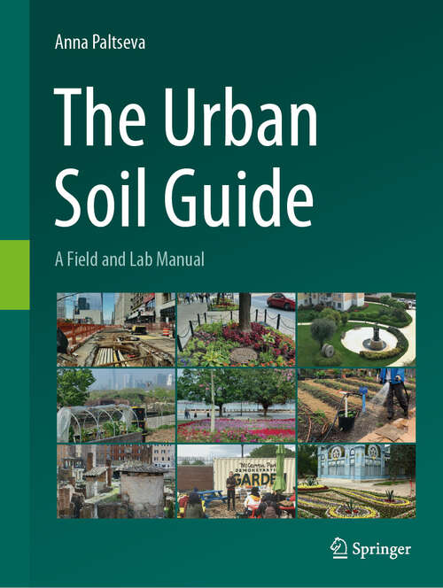 Book cover of The Urban Soil Guide: A Field and Lab Manual (2024)
