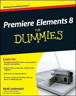 Book cover of Premiere Elements 8 For Dummies