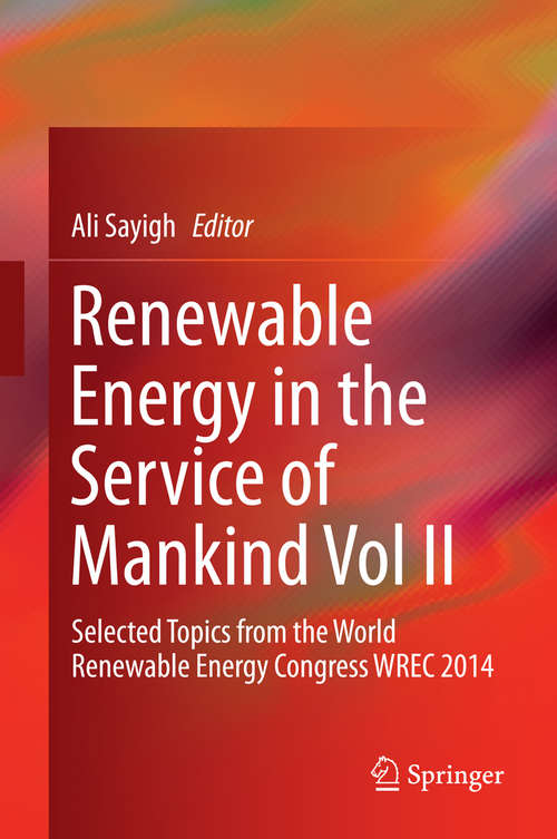 Book cover of Renewable Energy in the Service of Mankind Vol II