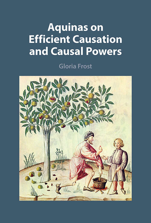 Book cover of Aquinas on Efficient Causation and Causal Powers