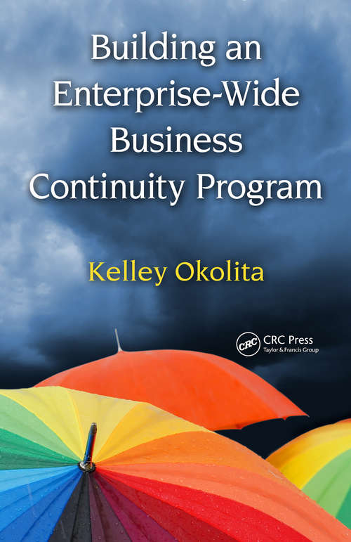 Book cover of Building an Enterprise-Wide Business Continuity Program