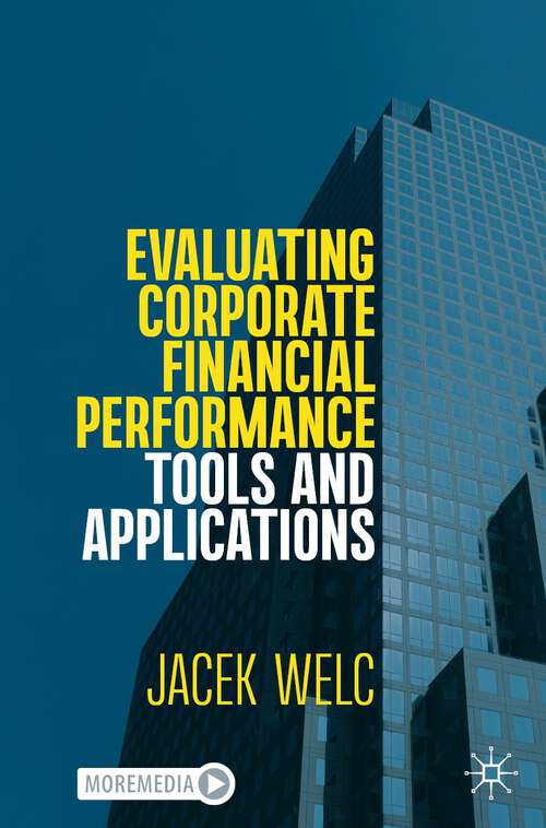 Book cover of Evaluating Corporate Financial Performance: Tools and Applications (1st ed. 2022)
