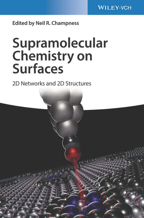 Book cover of Supramolecular Chemistry on Surfaces: 2D Networks and 2D Structures