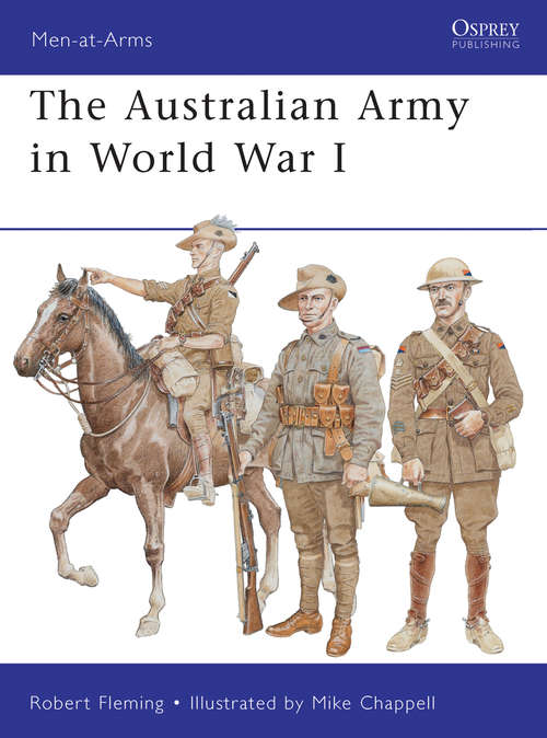 Book cover of The Australian Army in World War I