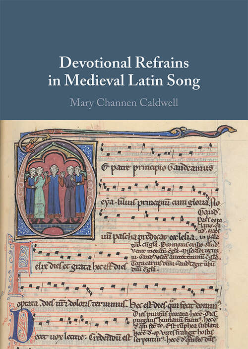 Book cover of Devotional Refrains in Medieval Latin Song