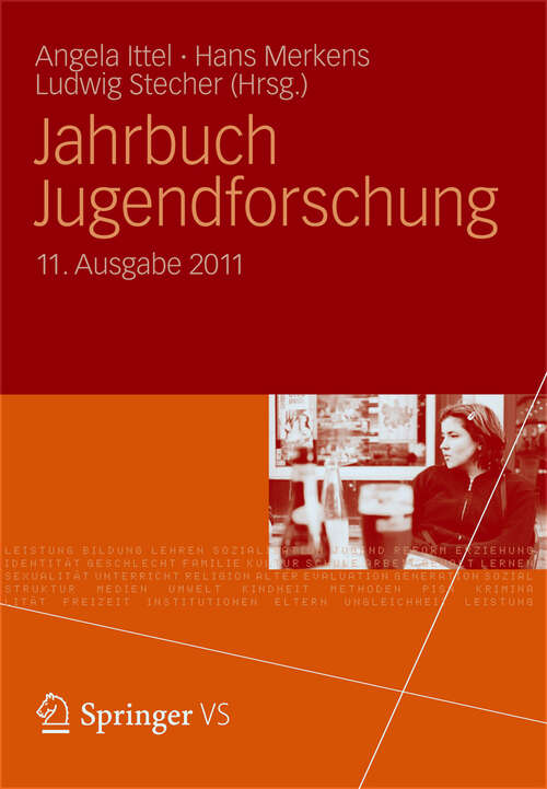 Book cover of Jahrbuch Jugendforschung