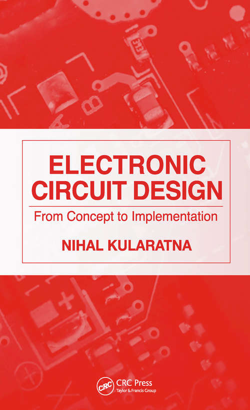 Book cover of Electronic Circuit Design: From Concept to Implementation